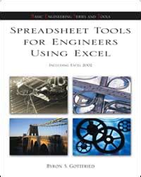 Spreadsheet Tools For Engineers Gottfried Solution Manual Doc