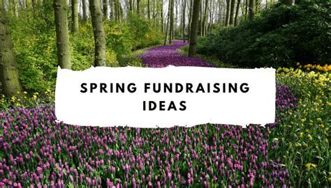 Spring Fundraiser Ideas That Will Bloom Your Budget