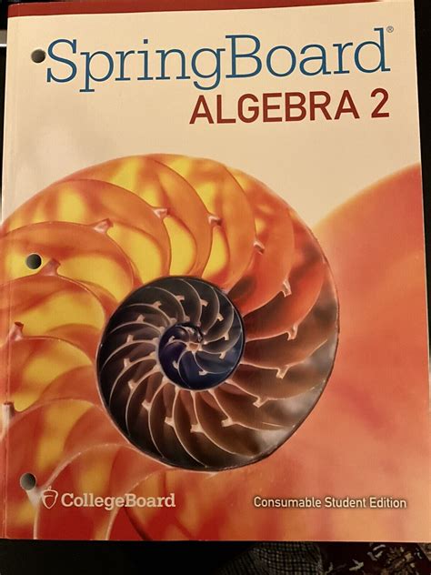 Springboard Algebra I Ebook PDF