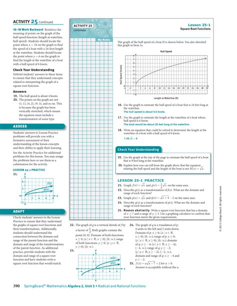 Springboard Level 1 Answers Doc