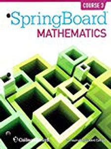 Springboard Math Answers Doc