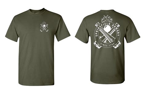 Springfield Armory T-Shirt: A Timeless Emblem of American History and Gun Culture