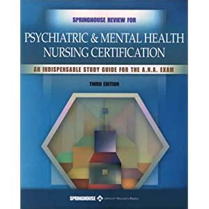 Springhouse Review for Psychiatric and Mental Health Nursing Certification Doc