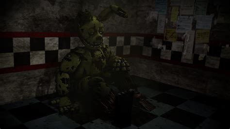 Springtrap's Seated Sojourn: A Comprehensive Analysis