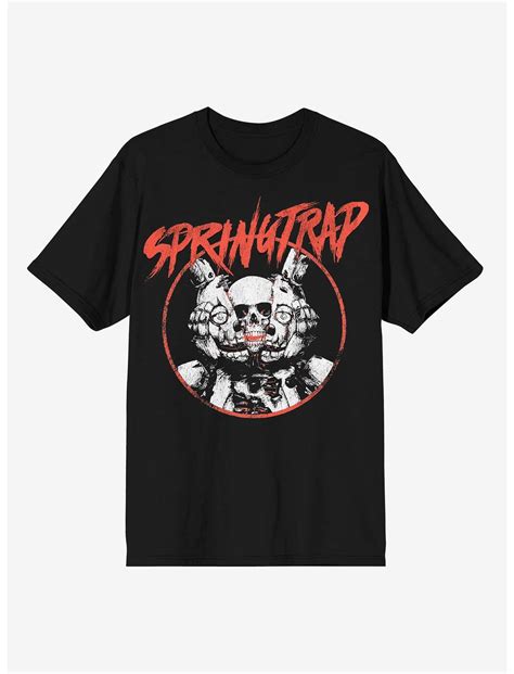 Springtrap Shirt: The Hot Topic that's Taking the Five Nights at Freddy's Fandom by Storm