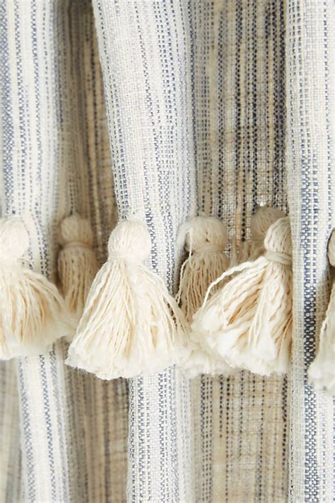 Spruce Up Your Space with the Playful Charm of Tassel Curtains