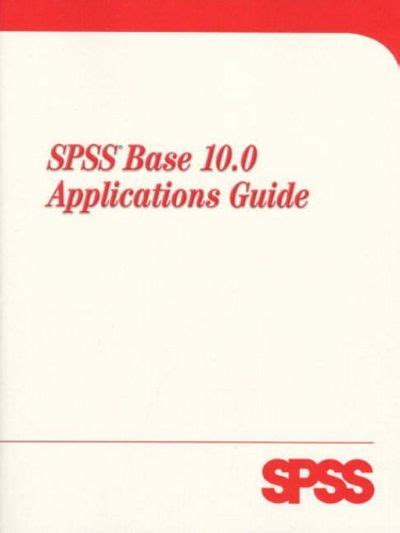 Spss Base 10 Applications Guide PDF