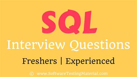 Sql Interview Questions And Answers Webs 2 Kindle Editon