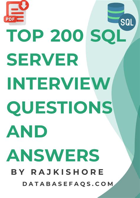 Sql Server General Interview Questions And Answers Kindle Editon