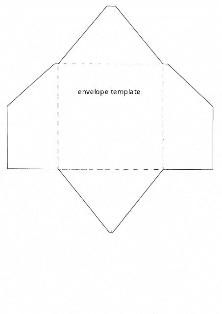 Square Envelope Template