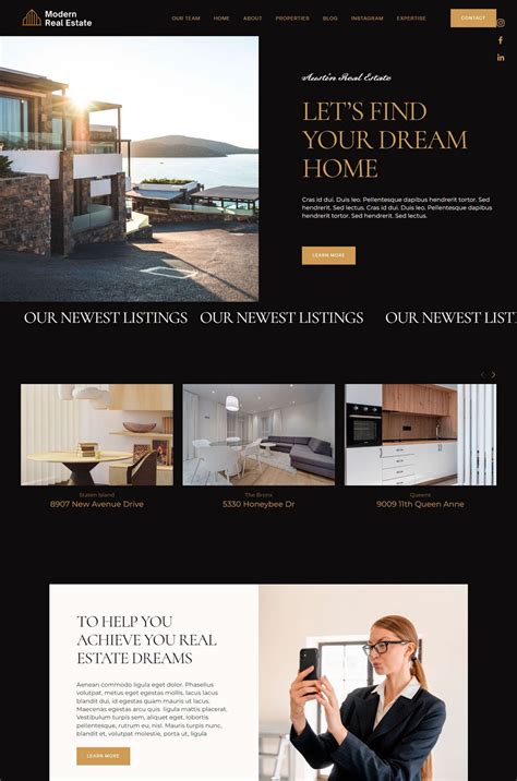 Squarespace Real Estate Templates