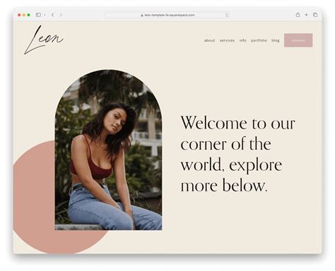 Squarespace Templates For Portfolios