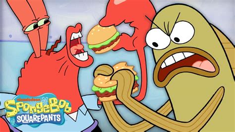 Squidward Eating Krabby Patty: A Taste of Heaven for the Grumpy Neighbor