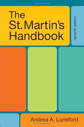 St Martin39s Handbook 7th Edition Answers Doc