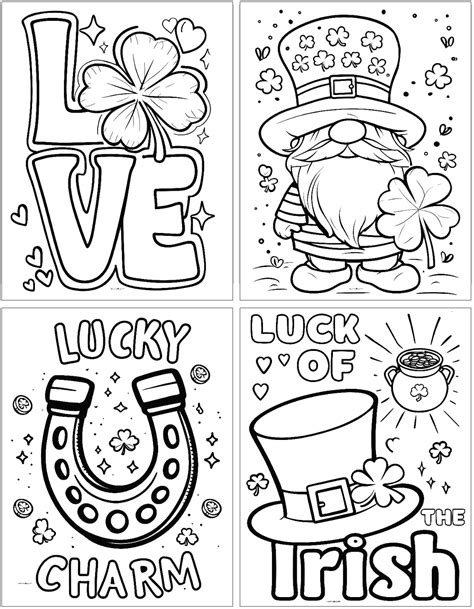 St Patrick Coloring Pages Printable