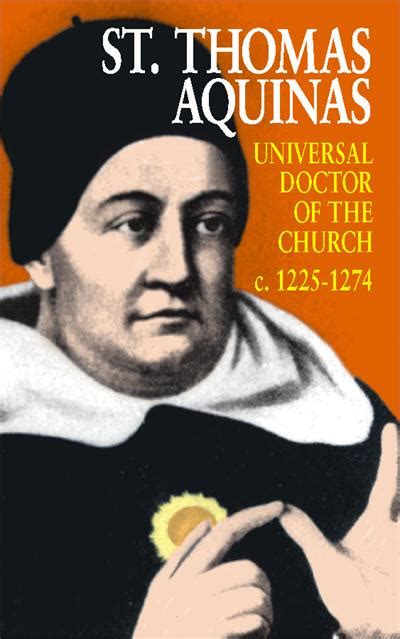 St Thomas Aquinas Universal Doctor of the Church 1225-1274 Epub
