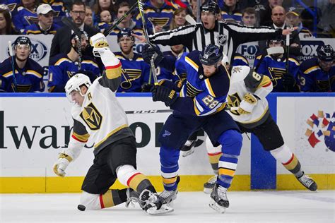 St. Louis Blues vs. Vegas Golden Knights: A Battle of Blue and Gold