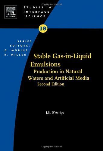 Stable Gas in Liquid Emulsions Production in Natural Waters and Artificial Media Epub