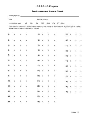 Stable-program-pre-assessment-test-answers Ebook PDF