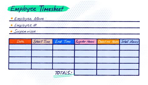 Staff Hours Template