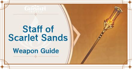 Staff of Scarlet Sands: A Mystical Tool for Unveiling the Hidden