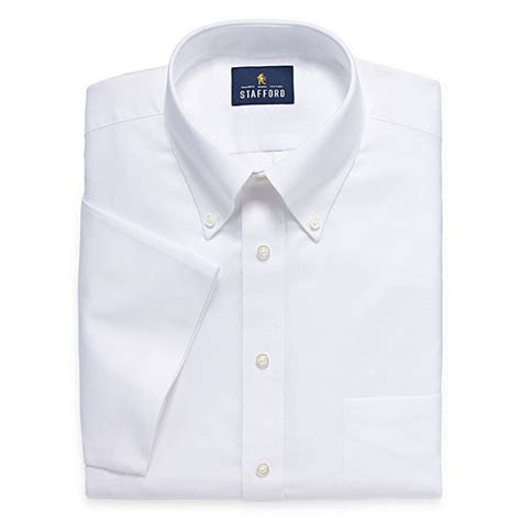 Stafford Oxford Shirt Short Sleeve: The Epitome of Sophisticated Style