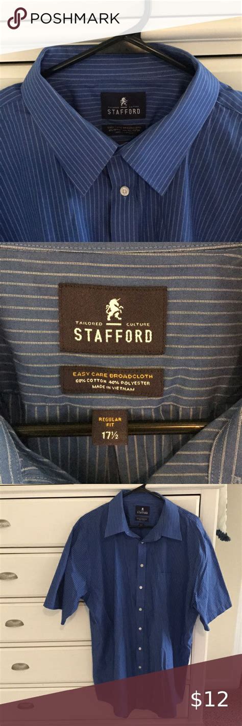 Stafford Short Sleeve Shirts: A Versatile Addition to Any Wardrobe