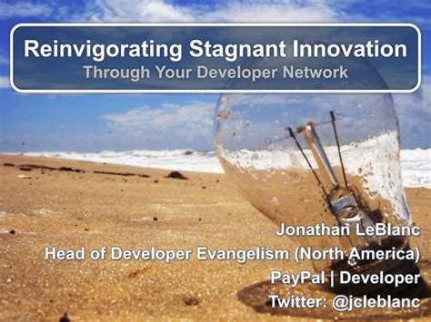 Stagnant Innovation: