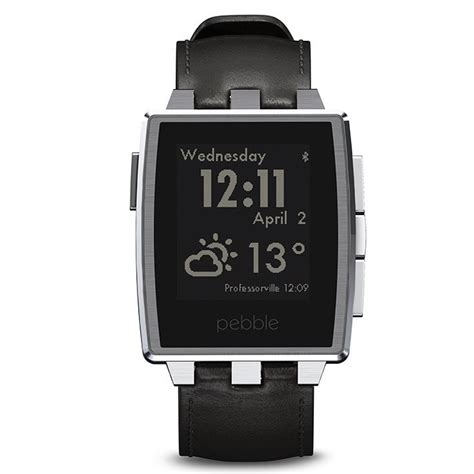 Stainless Smartwatch Watchband Pebble Brushed Epub