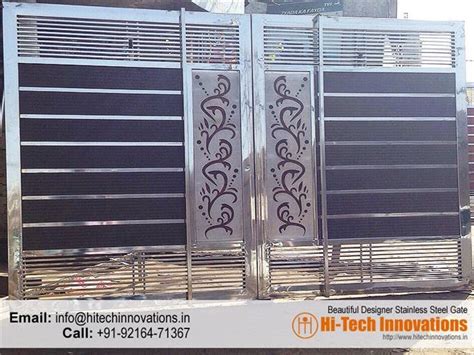 Stainless Steel Main Gate Design Catalogue Download