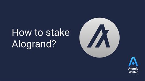 Stake Your Way to Passive Income: Algorand Staking Made Simple