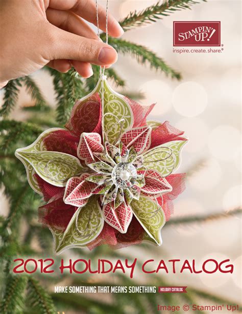 Stampin Up 2012 Holiday Catalog