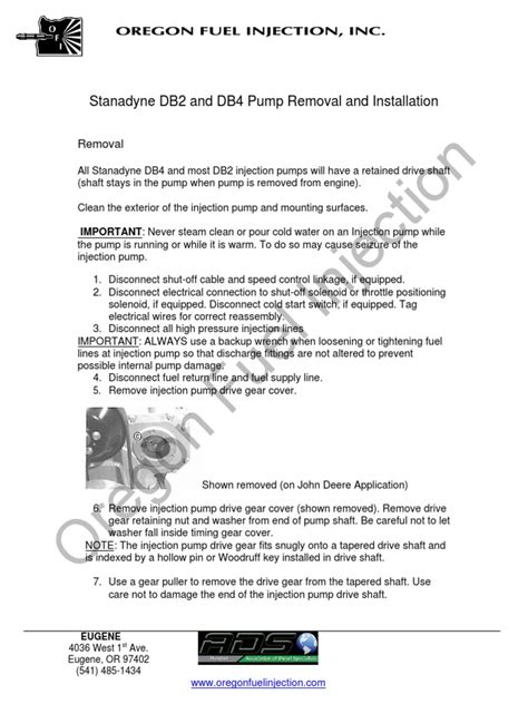 Stanadyne Dbg Manual Ebook Kindle Editon