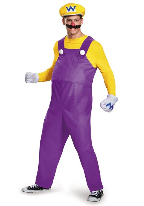 Stand Out from the Crowd in a Wario Costume Adult
