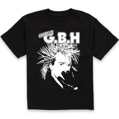 Stand Out with GBH T-Shirts: A Style Statement with a Punk Rock Edge