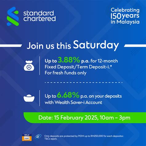 Standard Chartered 12-Month Fixed Deposit: A Comprehensive Guide