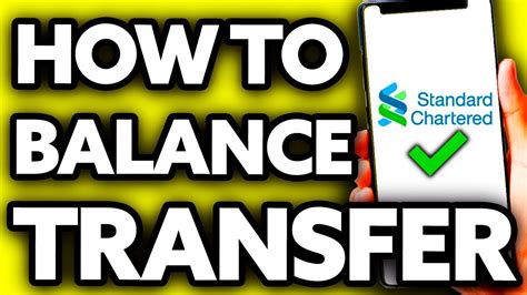 Standard Chartered Balance Transfer: The Ultimate Solution for Managing Debt