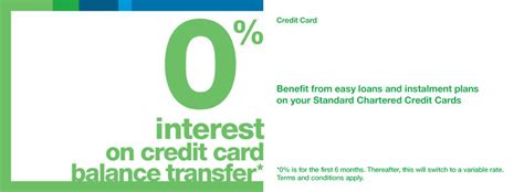 Standard Chartered Balance Transfer: Your Guide to 0% for 24 Months