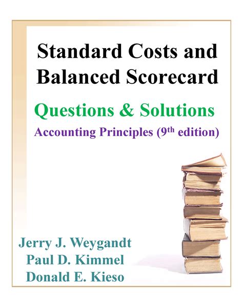 Standard Costs And Balanced Scorecard Solutions PDF
