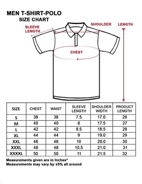 Standard Polo T-Shirt: