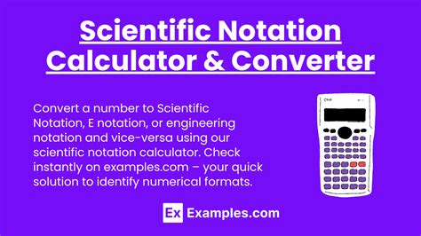 Standard Scientific Notation Calculator: Unlocking a World of Precision