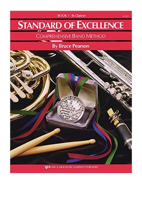 Standard of Excellence Clarinet Comprehensive Band Method Book 1