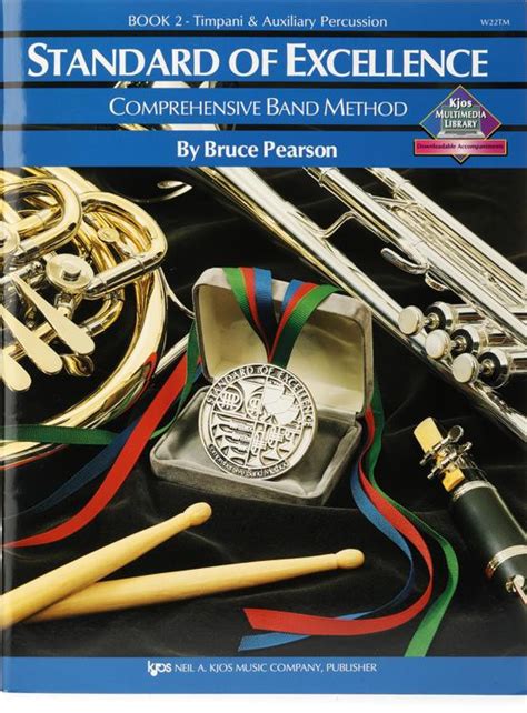 Standard of Excellence Comprehensive Band Method Book 2 Timpani Auxiliary Percussion