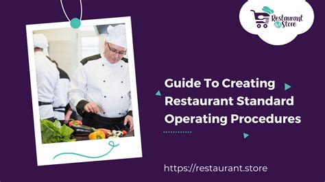 Standard operating procedure for restaurant Ebook Kindle Editon