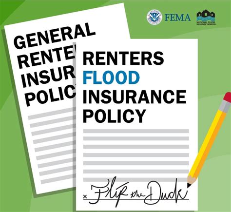 Standard renters insurance policies do not cover flooding.