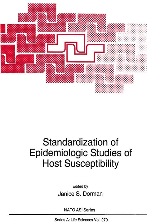 Standardization of Epidemiological Studies of Host Susceptibility 1st Edition Kindle Editon