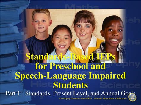 Standards Based Ieps For Preschool And Speech Language Ebook Epub