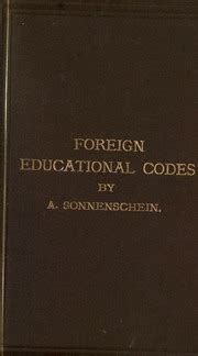 Standards of Teaching of Foreign Codes Relating to Elementary Education Reader