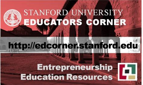 Stanford Entrepreneurship Corner: