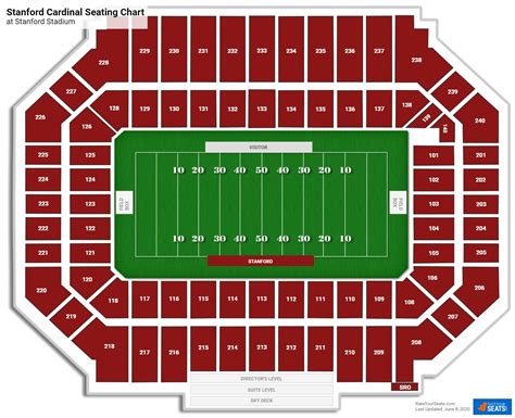 Stanford Football Seating Chart